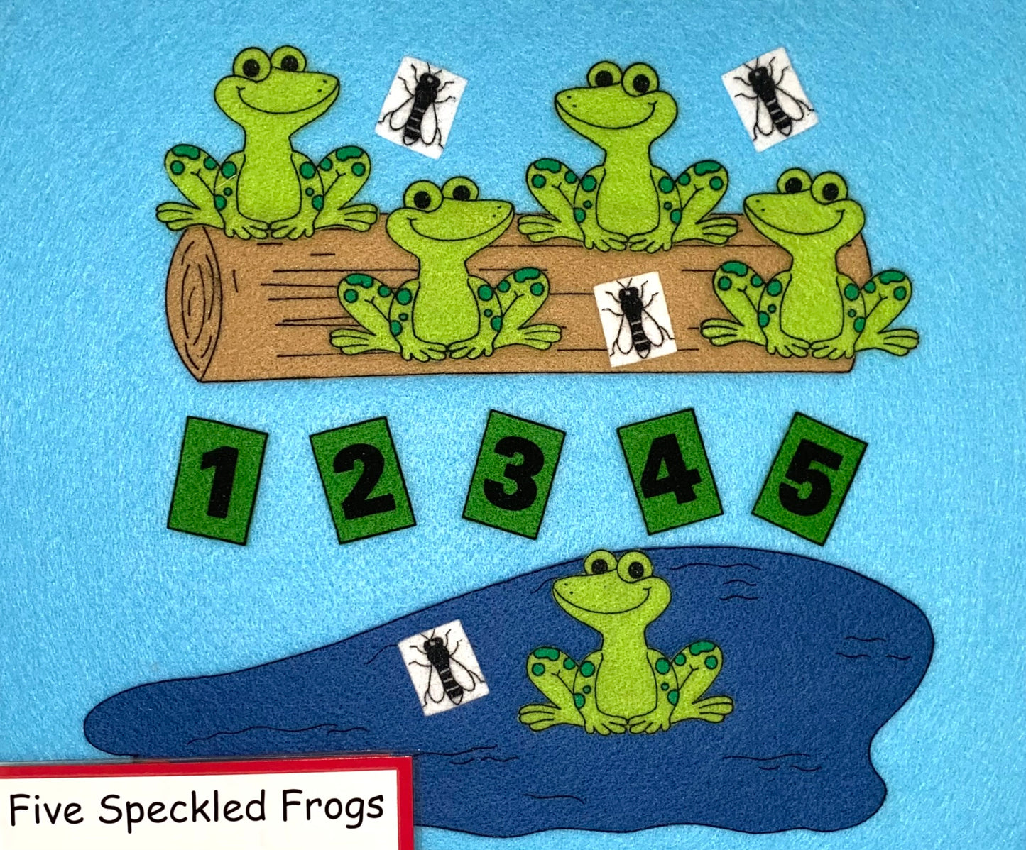 5 Speckled Frogs