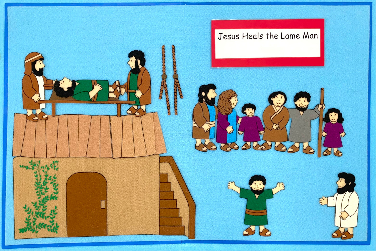 Jesus Heals a Lame Man