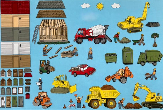 Construction Felt Board Set