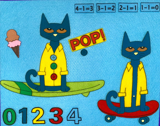 Pete the Cat (Groovy Buttons)