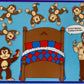 5 Little Monkeys Jumping on the Bed